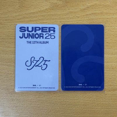 SUPER JUNIOR 正規12輯 希澈星光卡