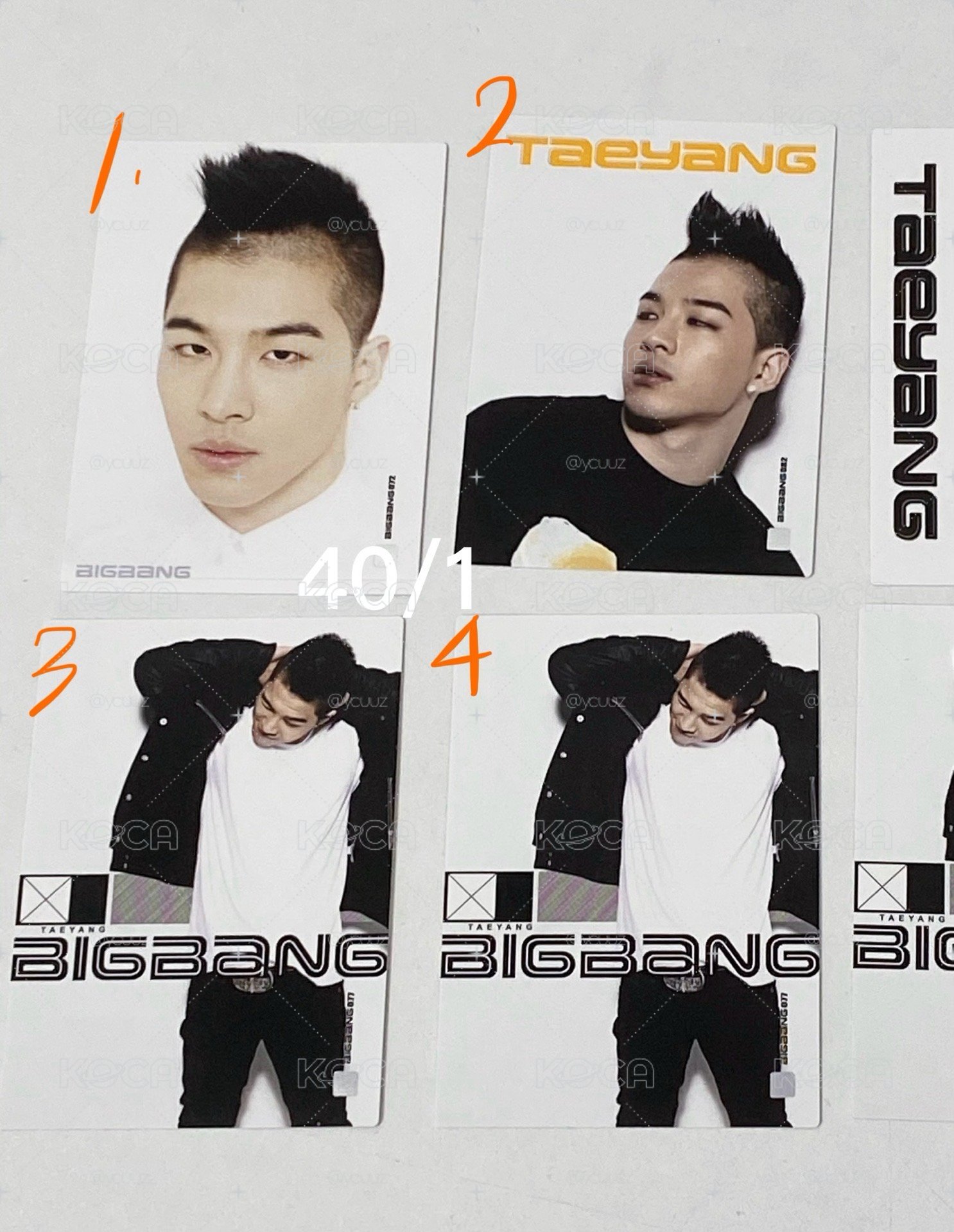 BIGBANG 太陽 骷髏卡