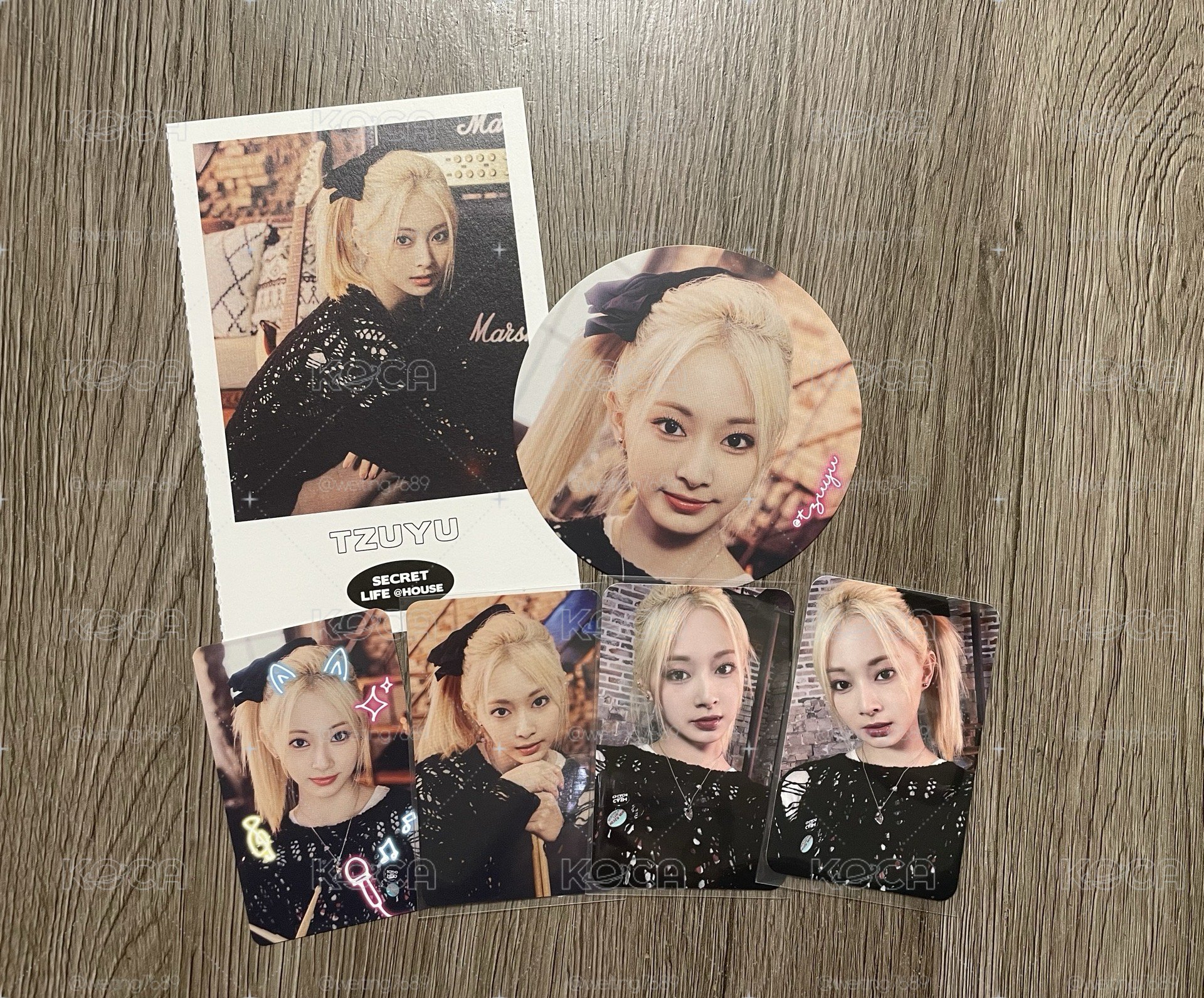 Twice_2023韓年曆 子瑜卡組