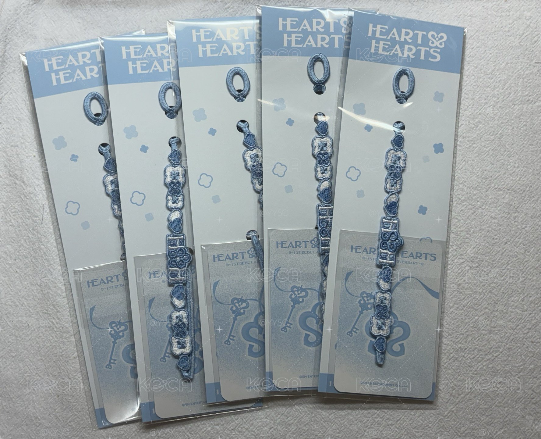 Hearts2hearts 一週年 手鍊 / 手環 全新未拆
