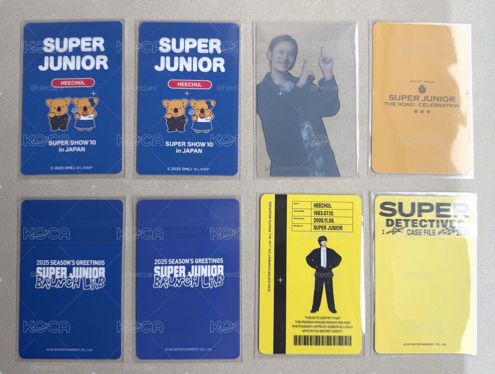 SJ 希澈 小卡組