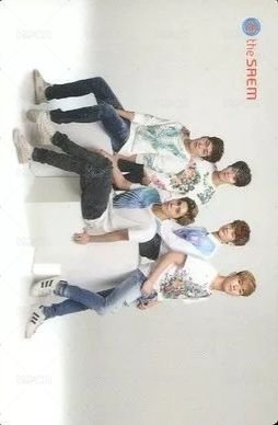the SAEM 代言卡  背面