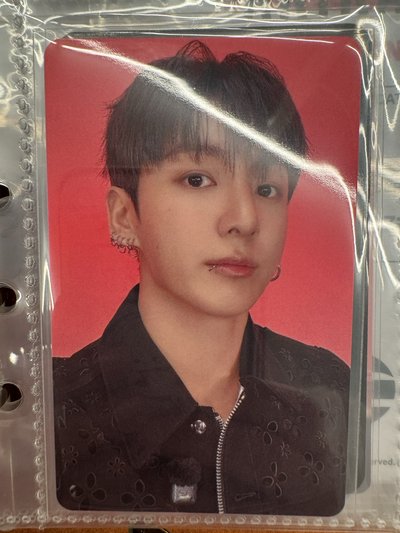 BTS 防彈少年團  田柾國 日咖 幸運卡 小卡