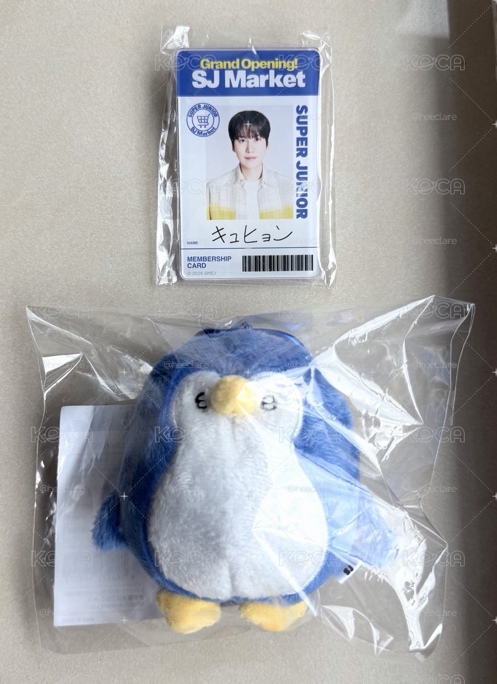 SJ 日周動物娃ZOONIOR 圭企鵝+日本超市名牌