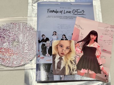 TWICE - 3RD [FORMULA OF LOVE: O+T=<3] RESULT FILE VER.