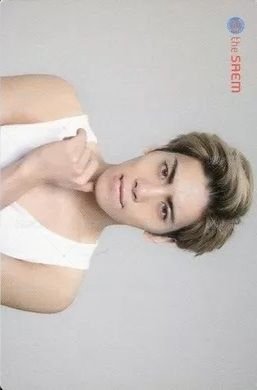 the SAEM 代言卡  背面