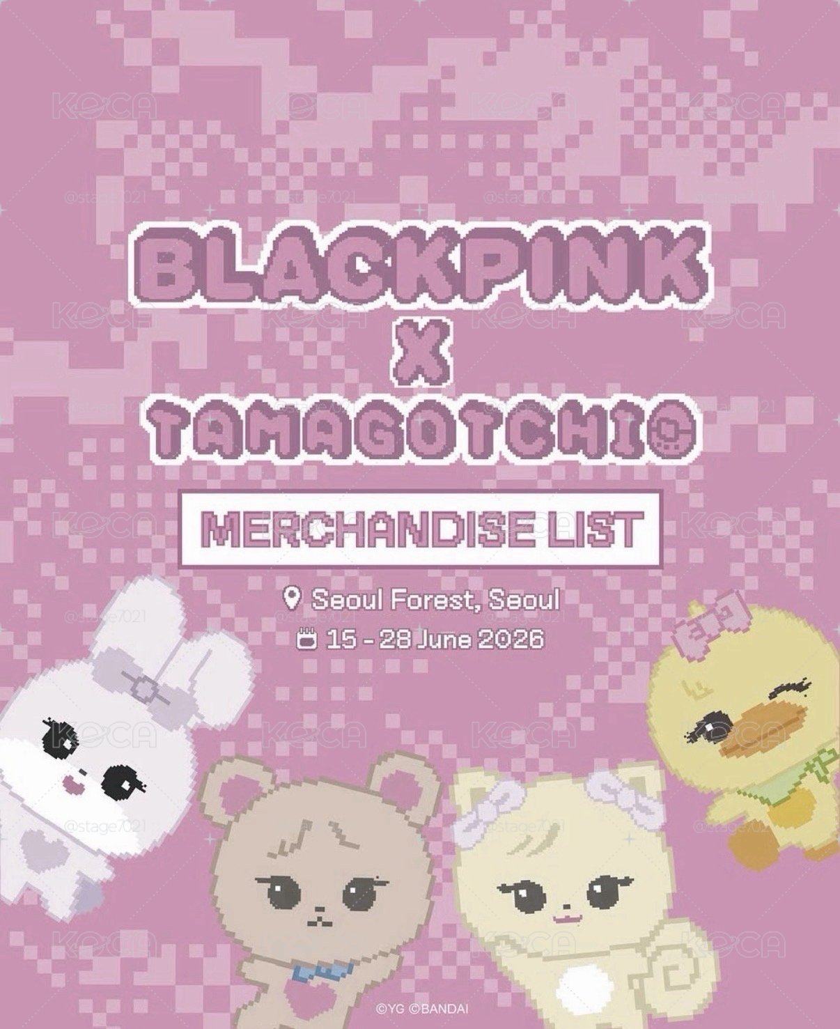 Black pink｜Tamagotchi 線下快閃店②