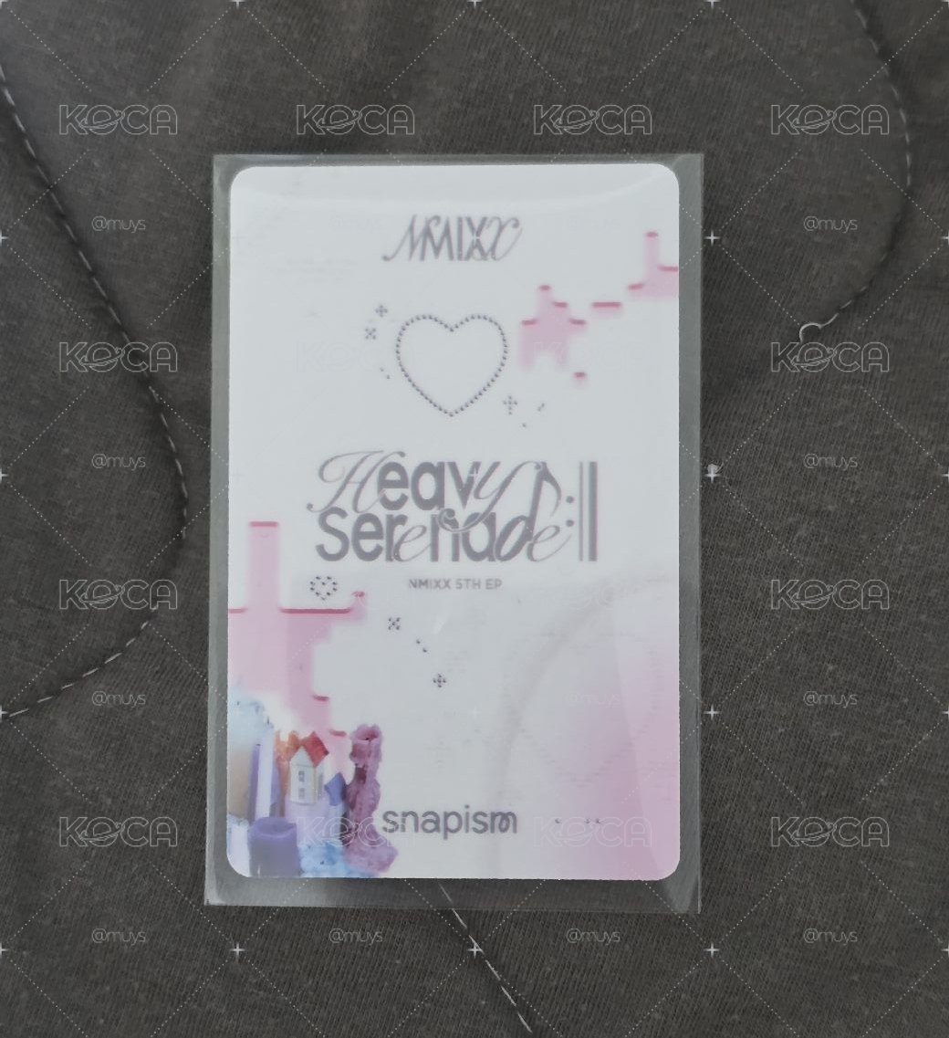 snapism heavy serenade 啾圭雙人卡