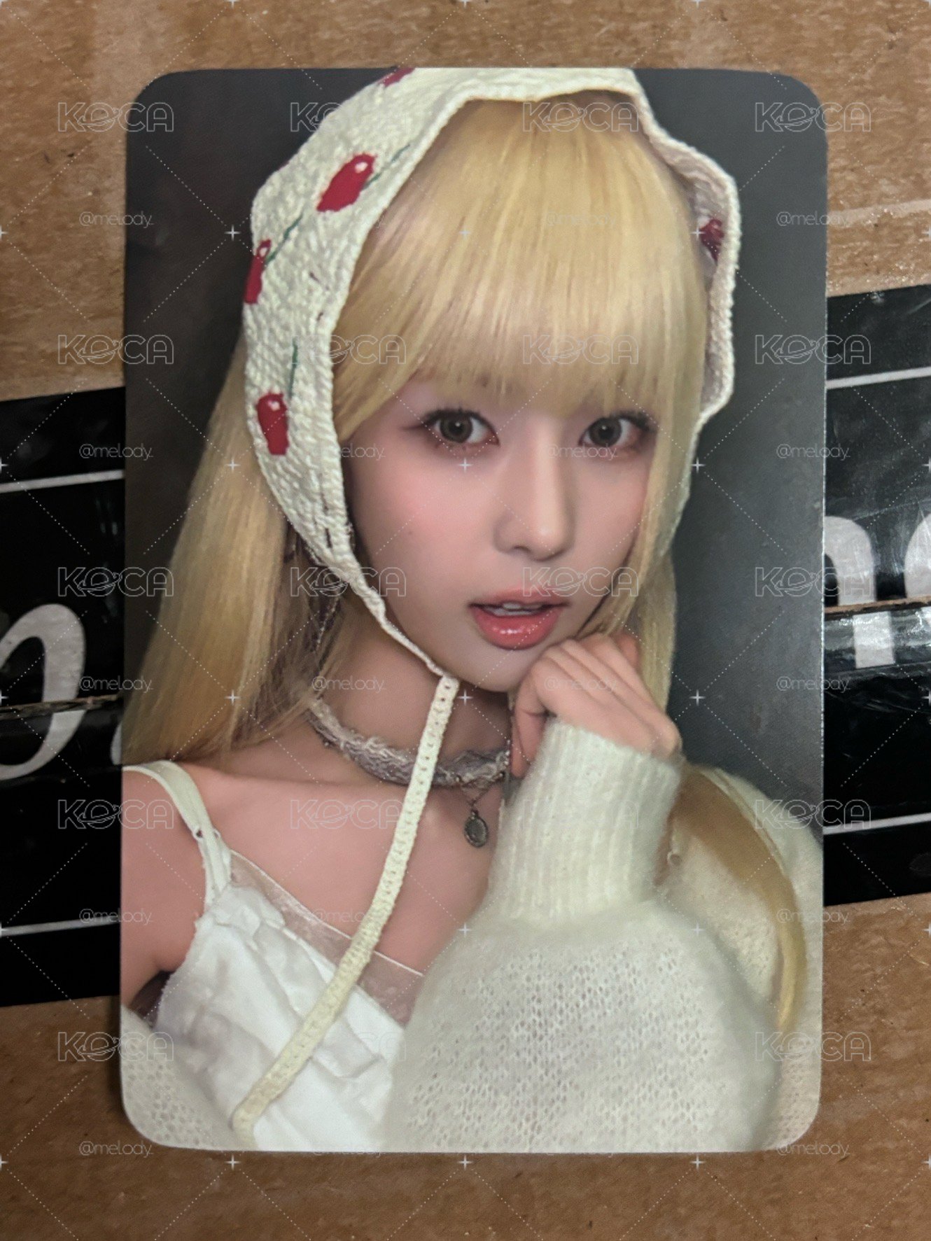 🌸櫻桃頭巾