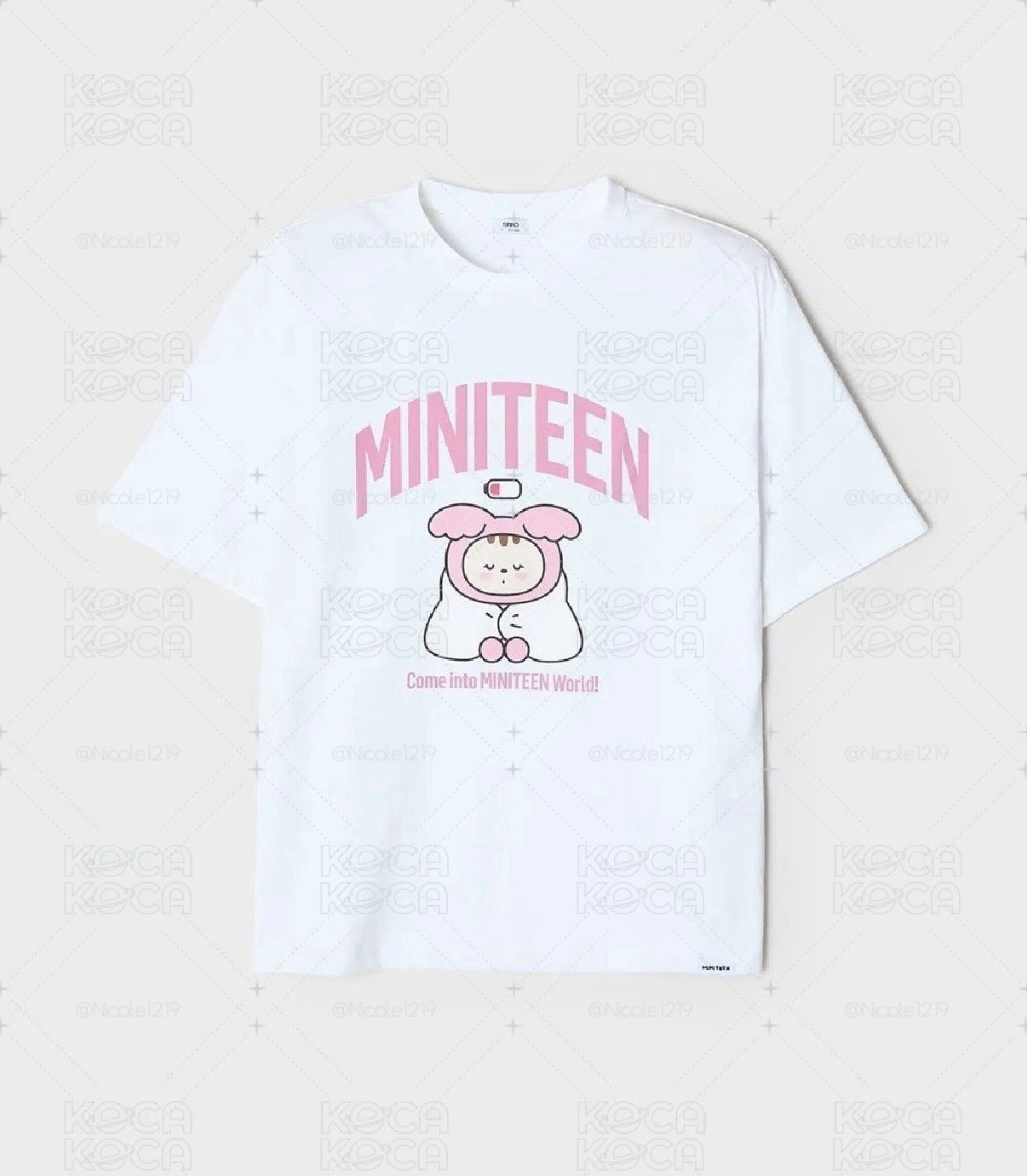 MINITEEN x SPAO T恤 M號