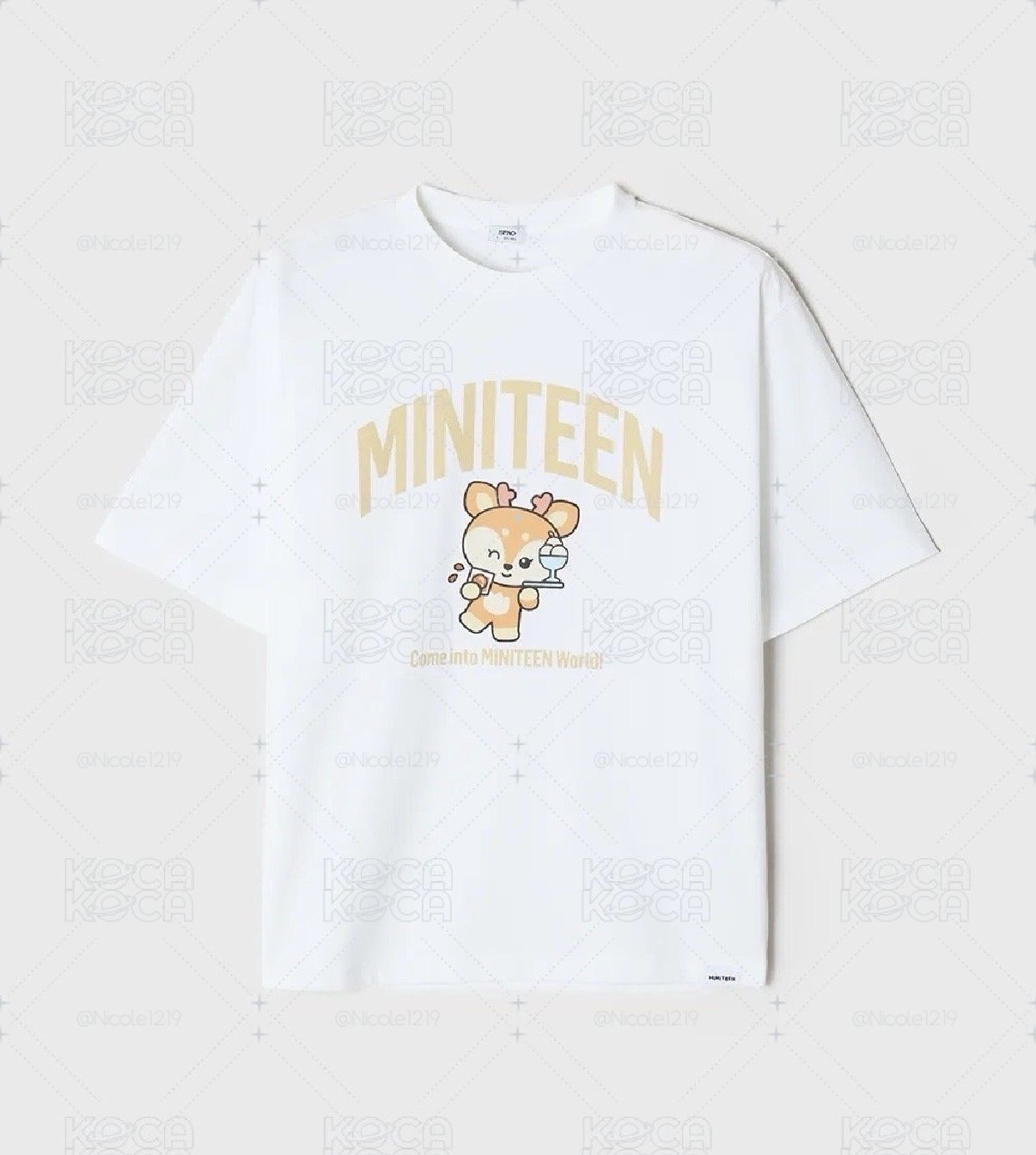 MINITEEN x SPAO T恤 M號