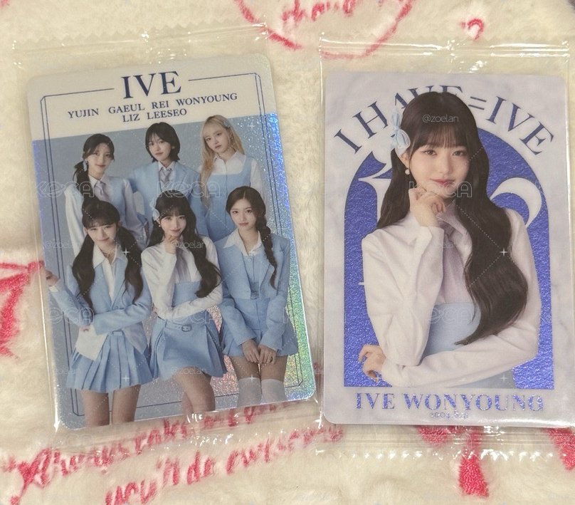IVE萬代餅卡