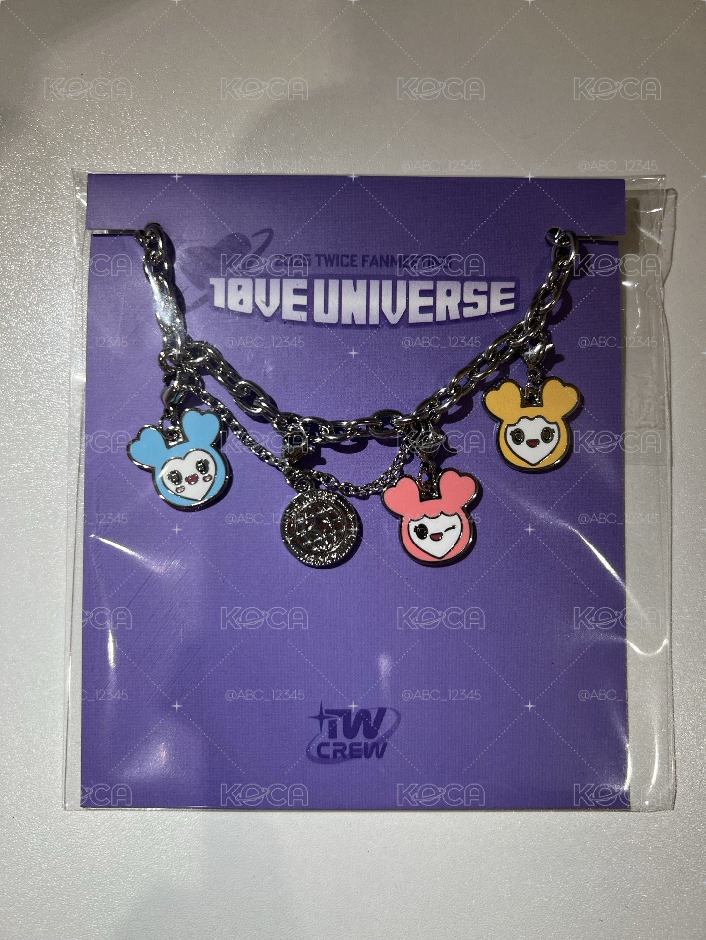 twice十週年手鏈 全新 贈兩張隨機小卡