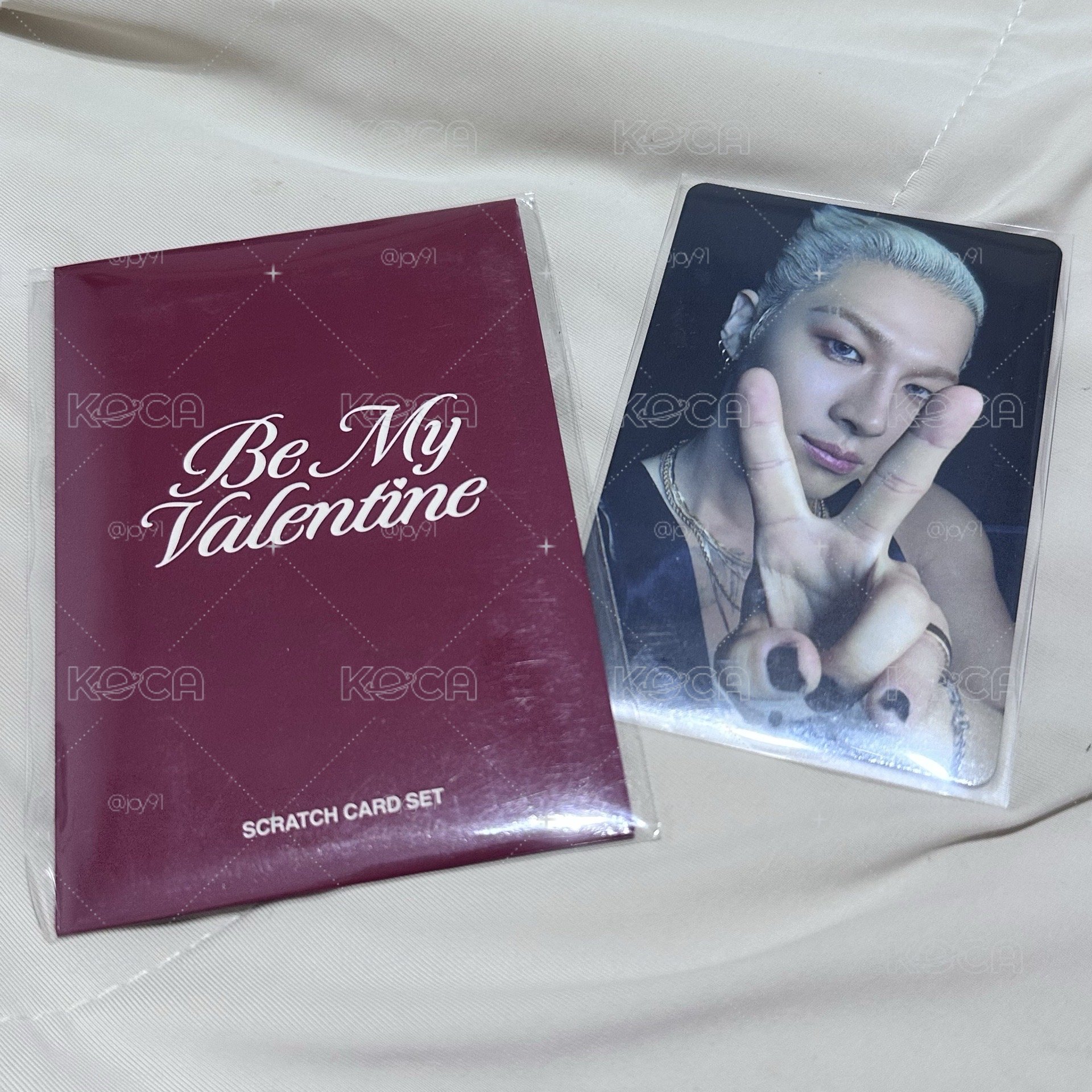 TAEYANG 2026 Be My Valentine 刮刮卡包+專卡