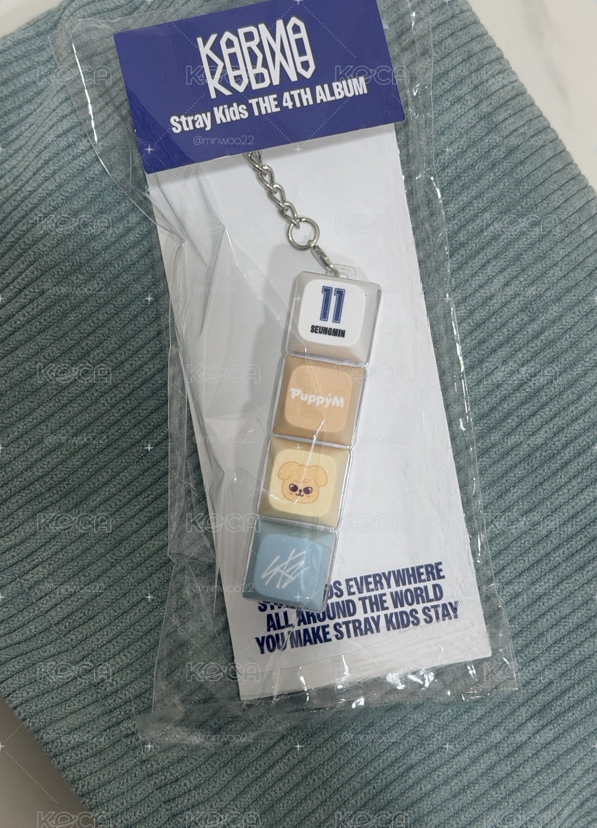 KARMA 快閃店 鑰匙圈吊飾 玟