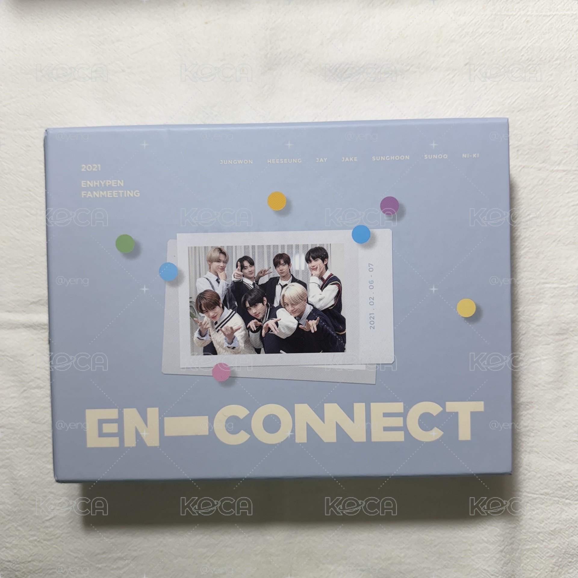 ENHYPEN粉絲見面會DVD空專