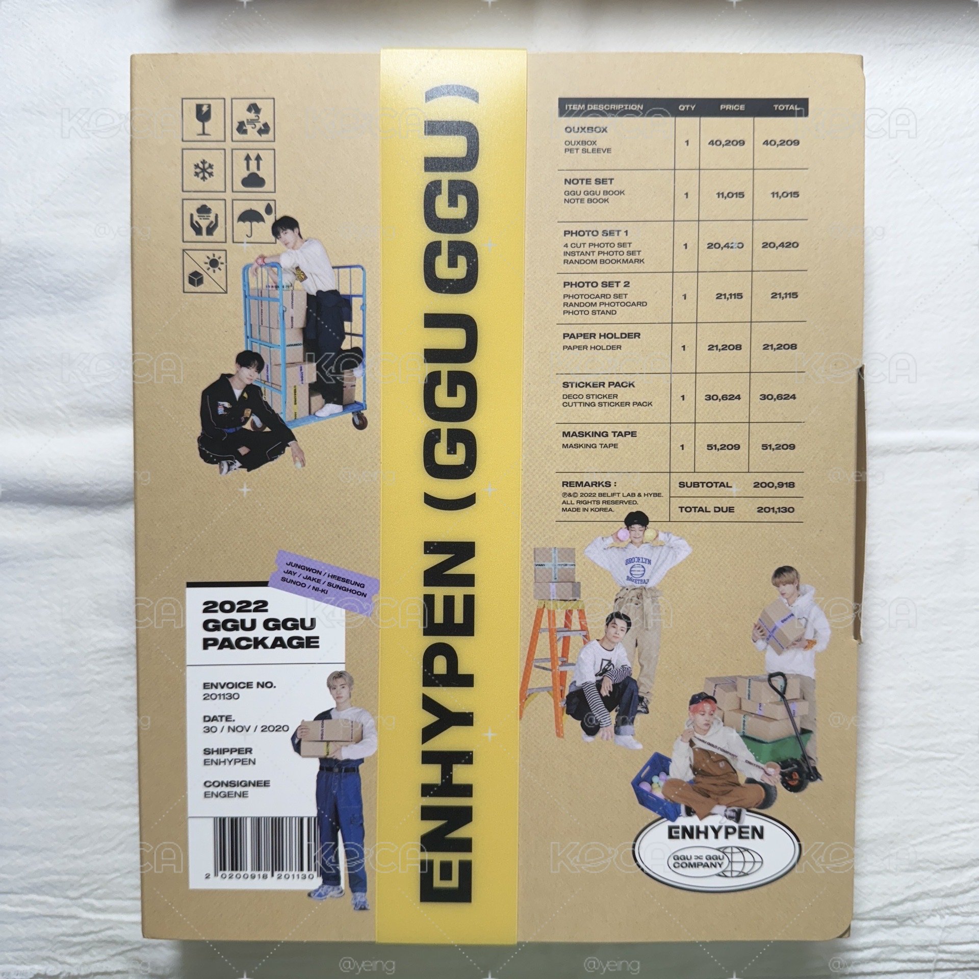 ENHYPEN 2022咕咕盒