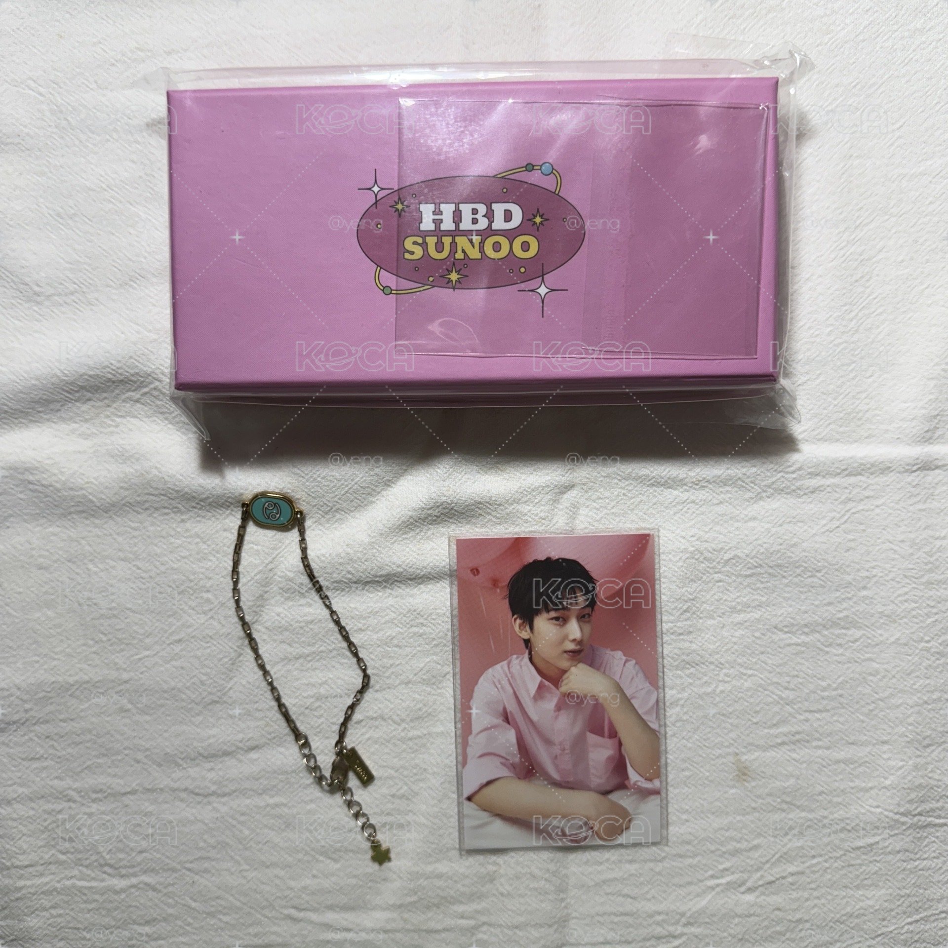 2022善禹生日禮手環&小卡