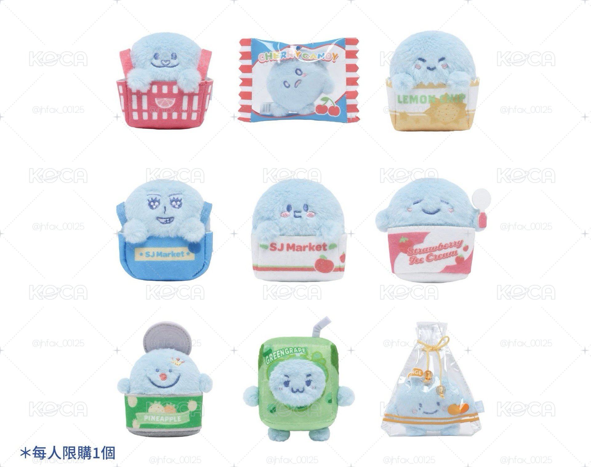 SJ Market 隨機磁鐵娃（預購）