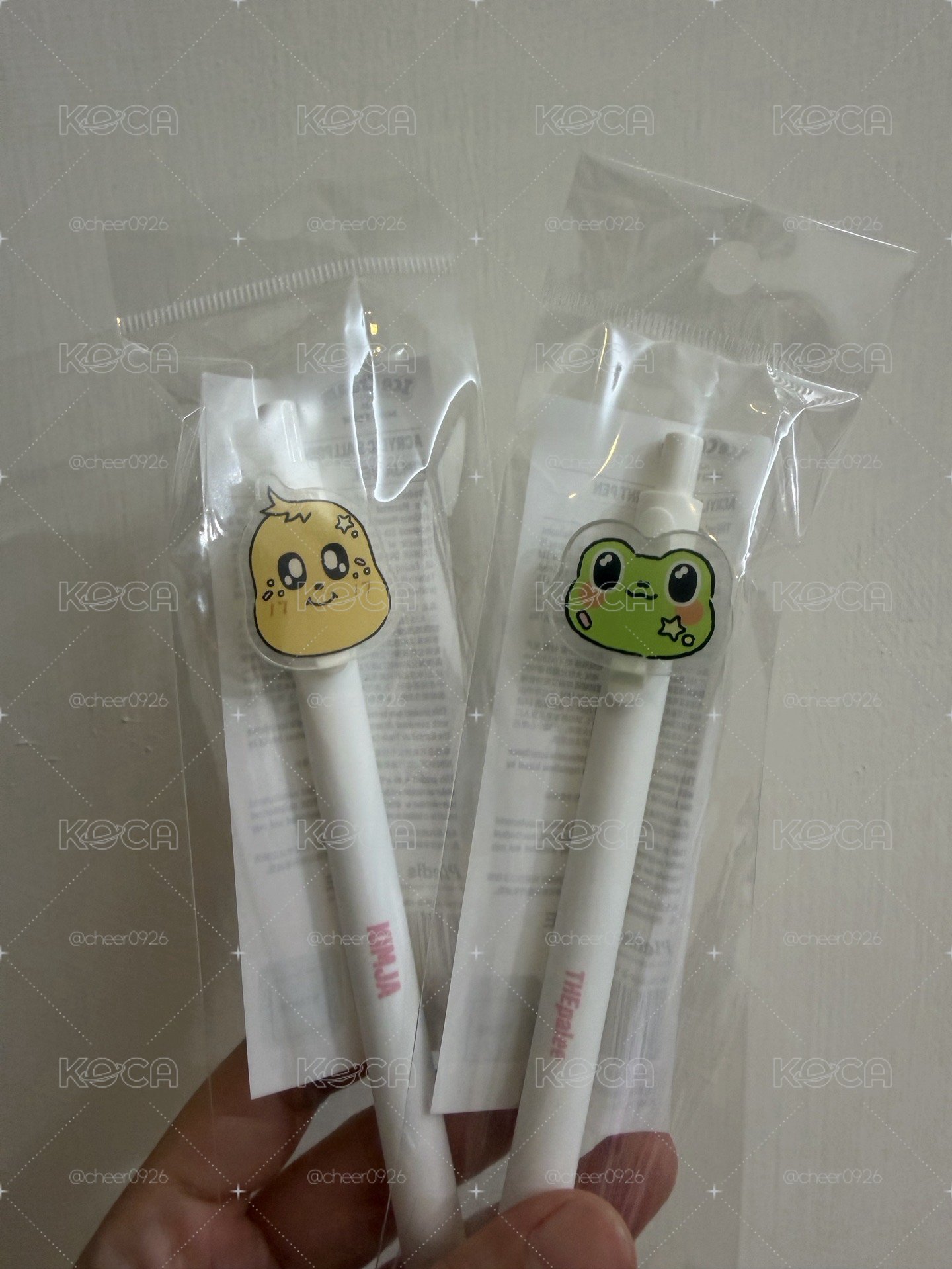 101快閃店 愛心筆 喆俊 奎八