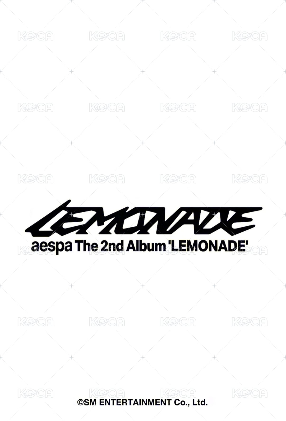 LEMONADE am 簽售卡  背面