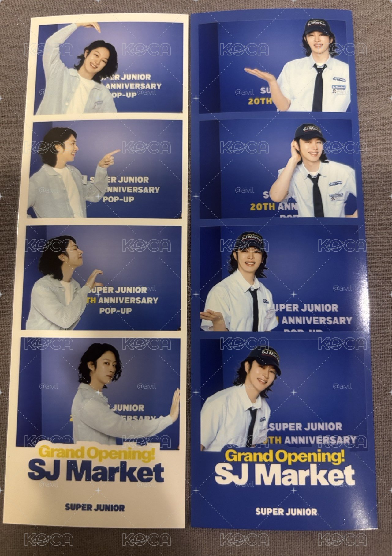 SJ market 台灣超市拍貼機 希澈