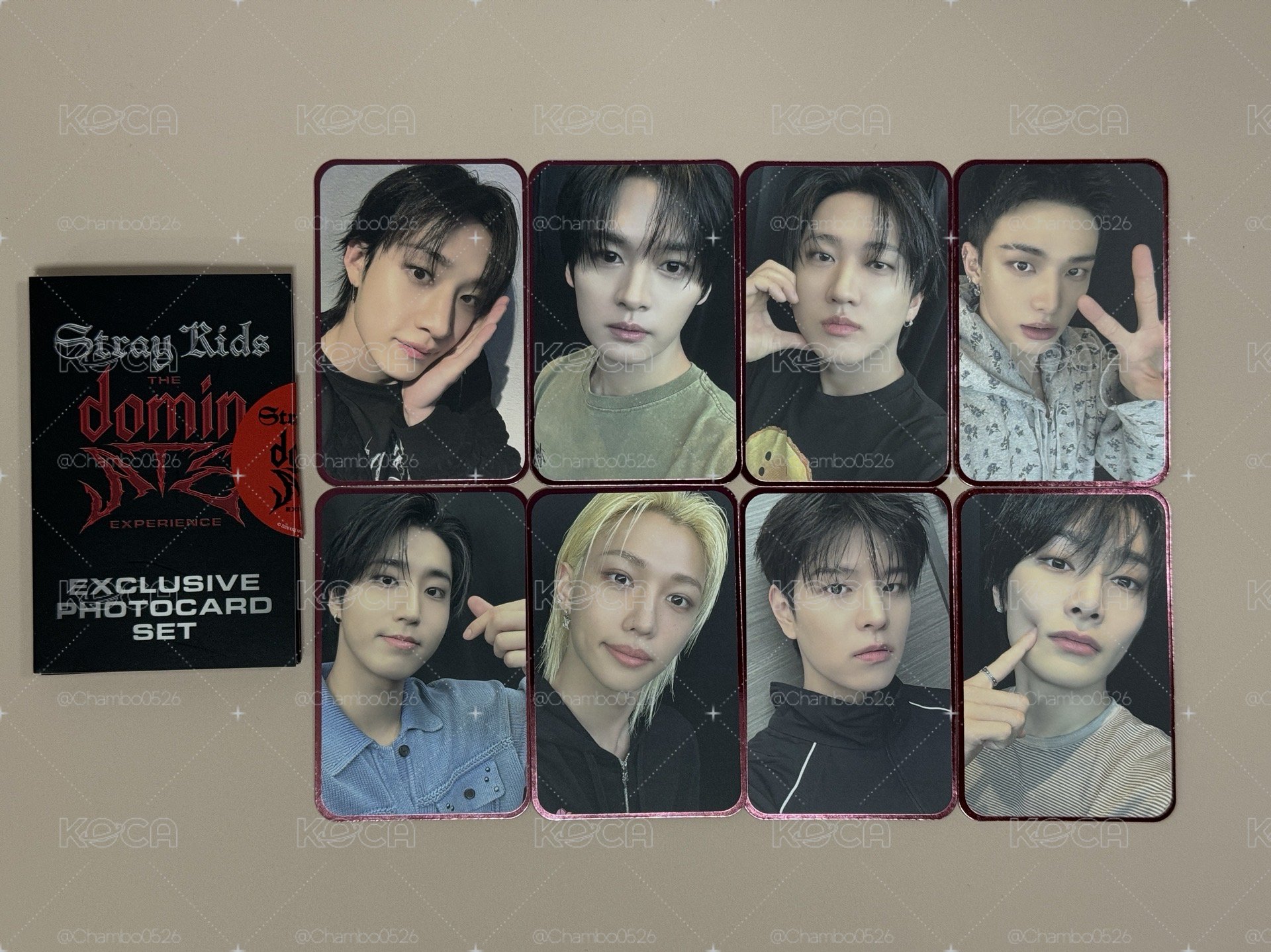 SKZ 3rd世巡電影卡一套