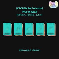 WILD kpop nara Wild world ver特典卡