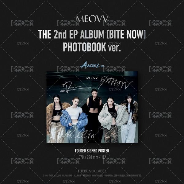 MEOVV 親簽 未拆單封 BITE NOW 簽名MEOVV ver. (另售已拆團封)
