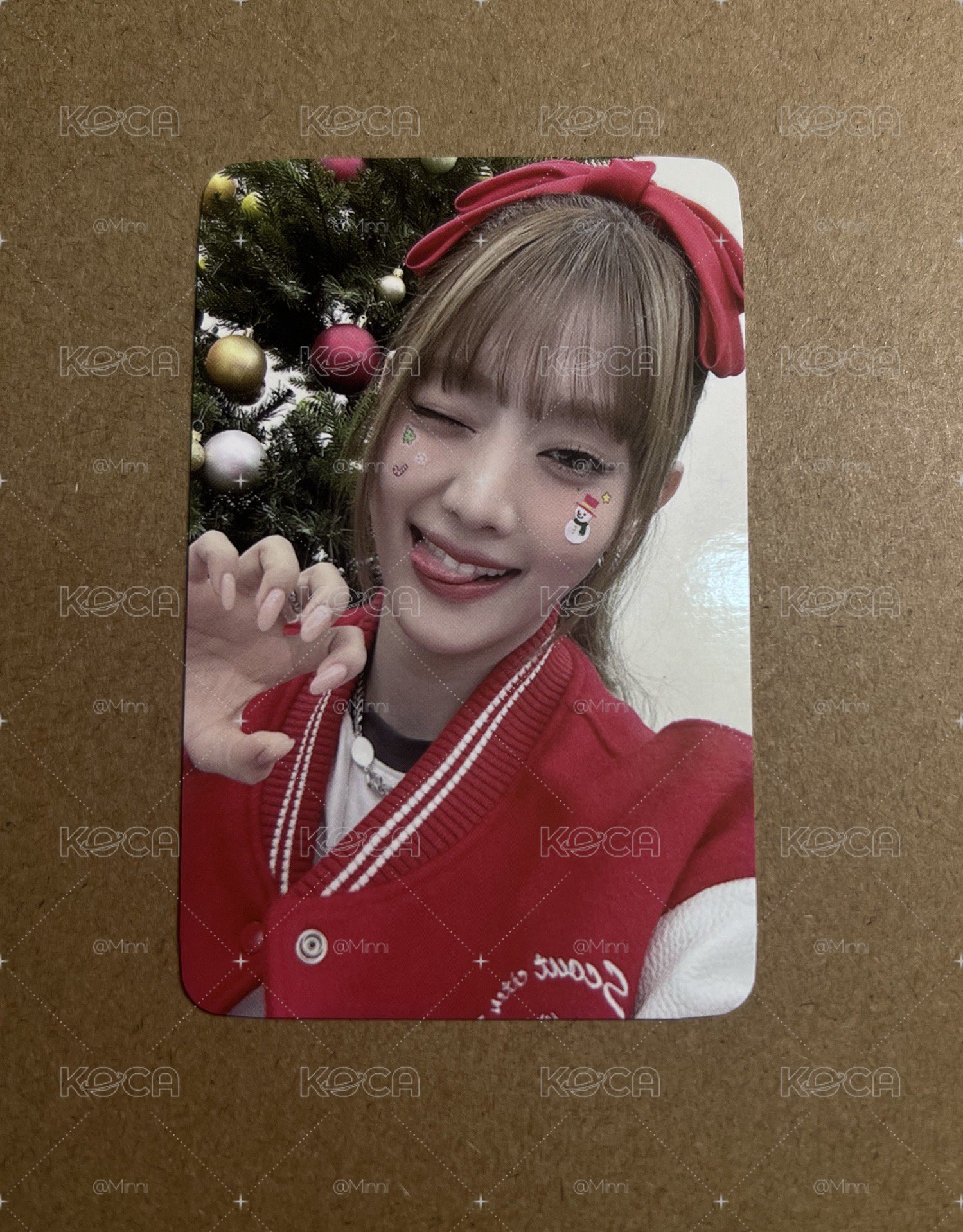 美迪惠爾 3.0 代言卡 聖誕版貓爪