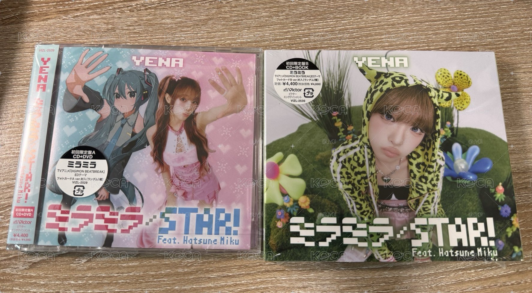 現貨YENA未拆日專初回一套
