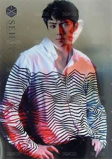 EXO 109 XMAS 周邊卡  背面