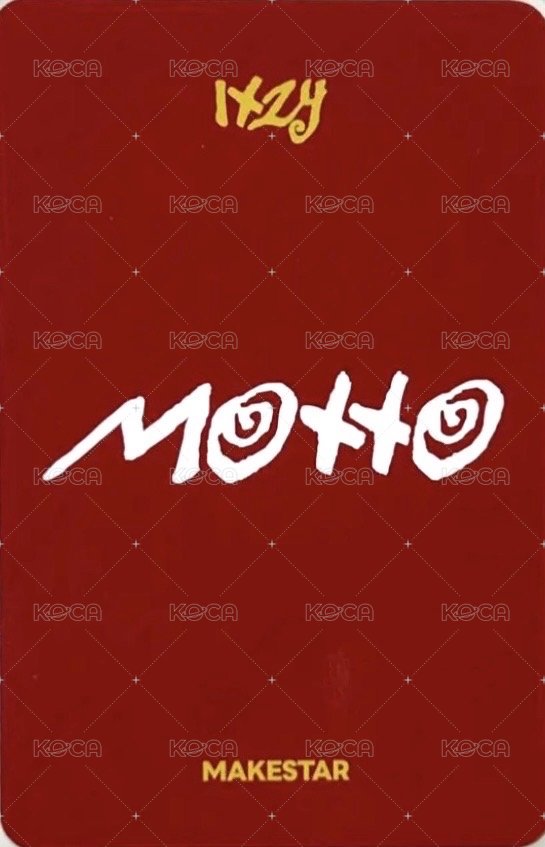 Motto 迷十二 ms 東京 1.0 線下 中簽卡 抽選卡 紅線 背面