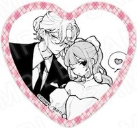 princess cafe 快閃 心型 徽章 