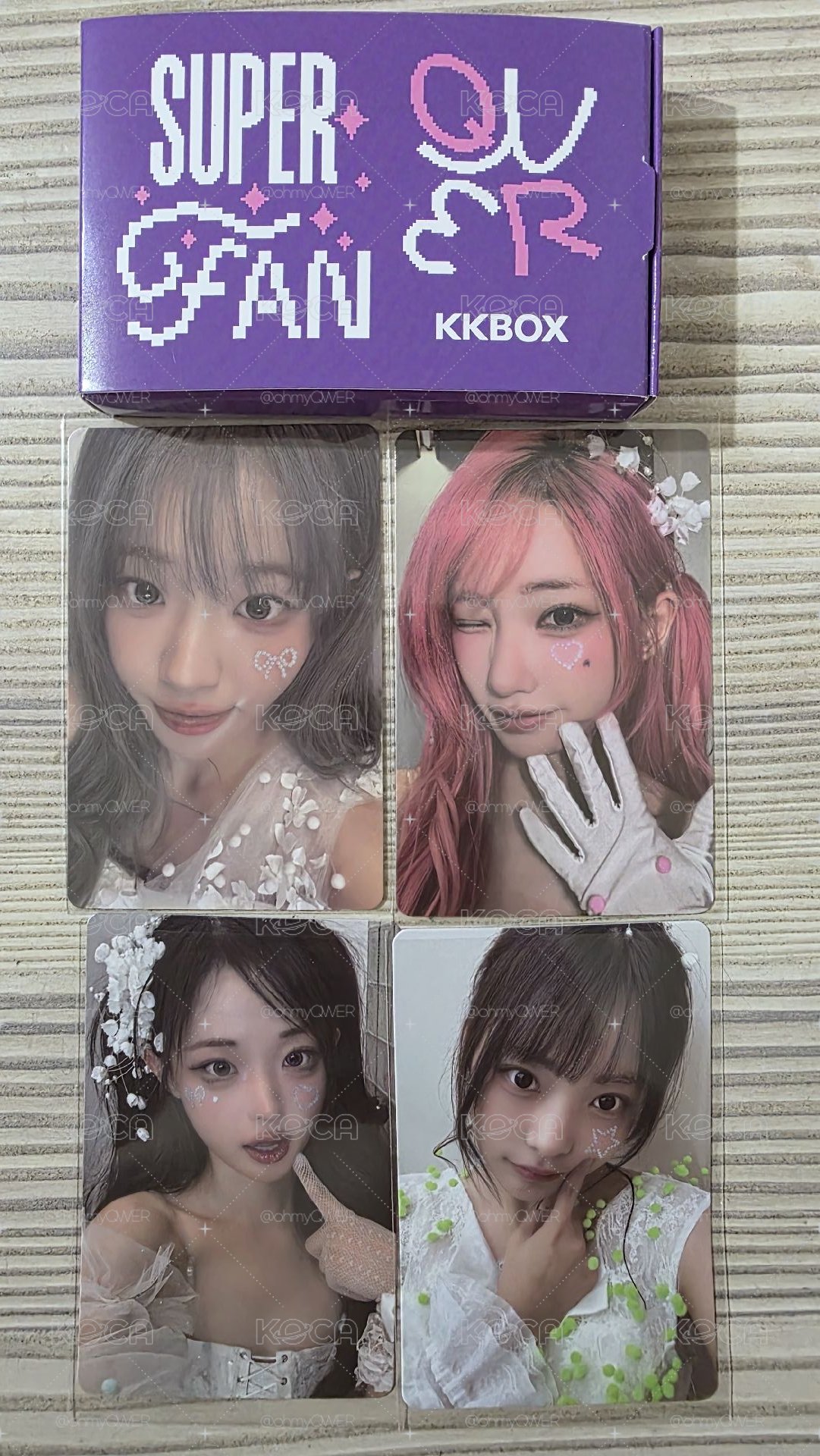KKBOX x QWER 小卡組