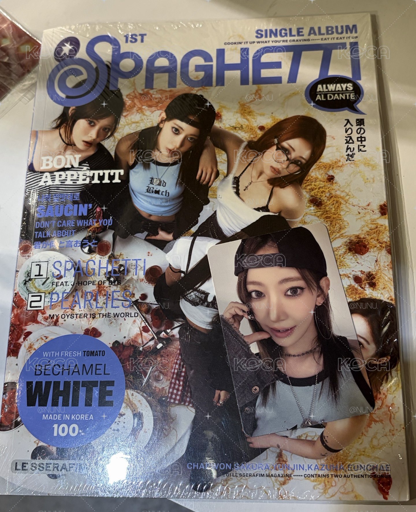 SPAGHETTI團封+櫻小卡