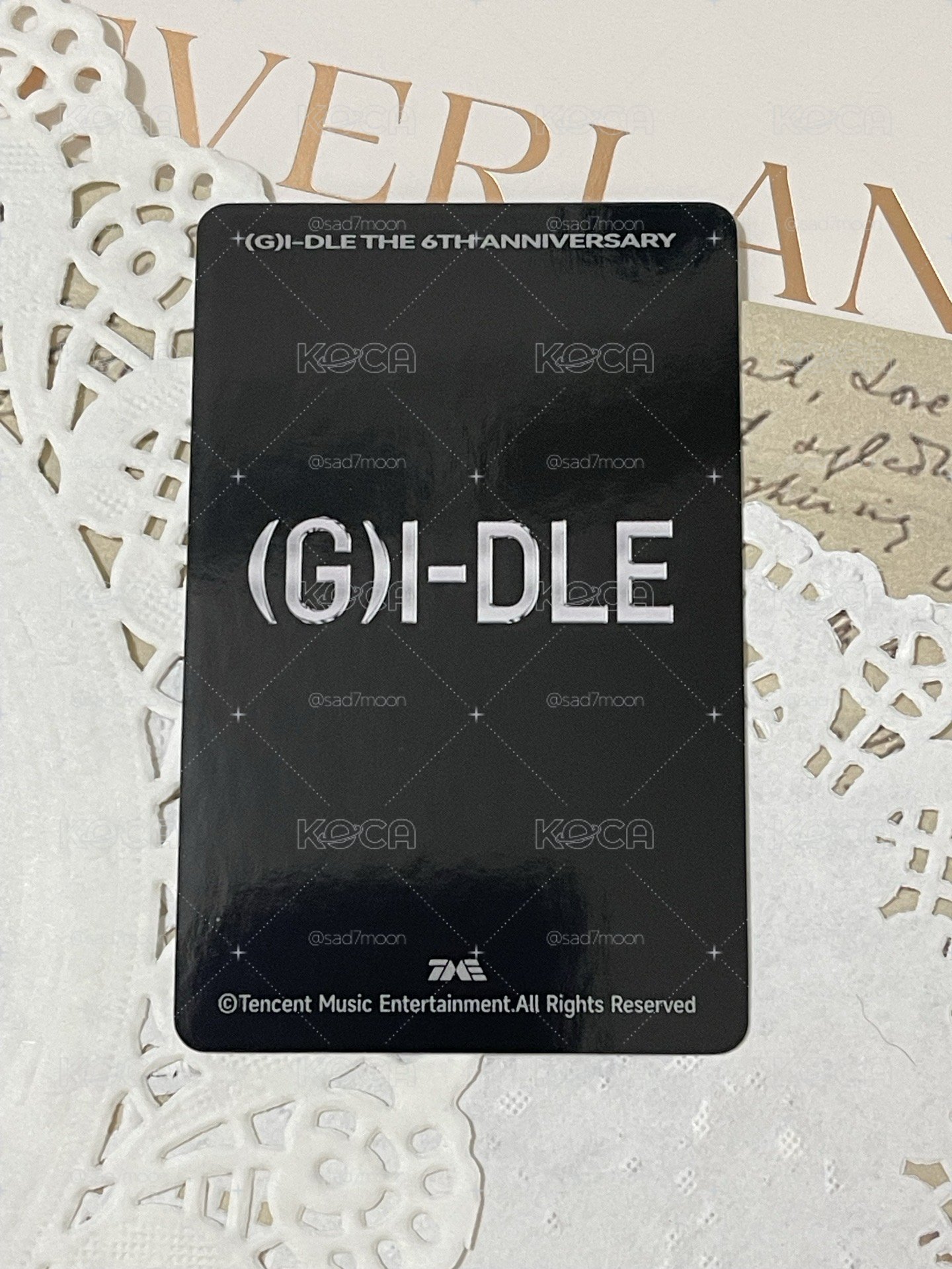  【無包手】正規二 QQ音樂 星光卡 娟