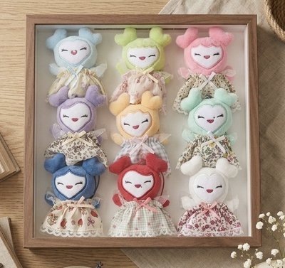 TWICE LOVELYS GIGO 小相框娃套組（九入），含展示箱！