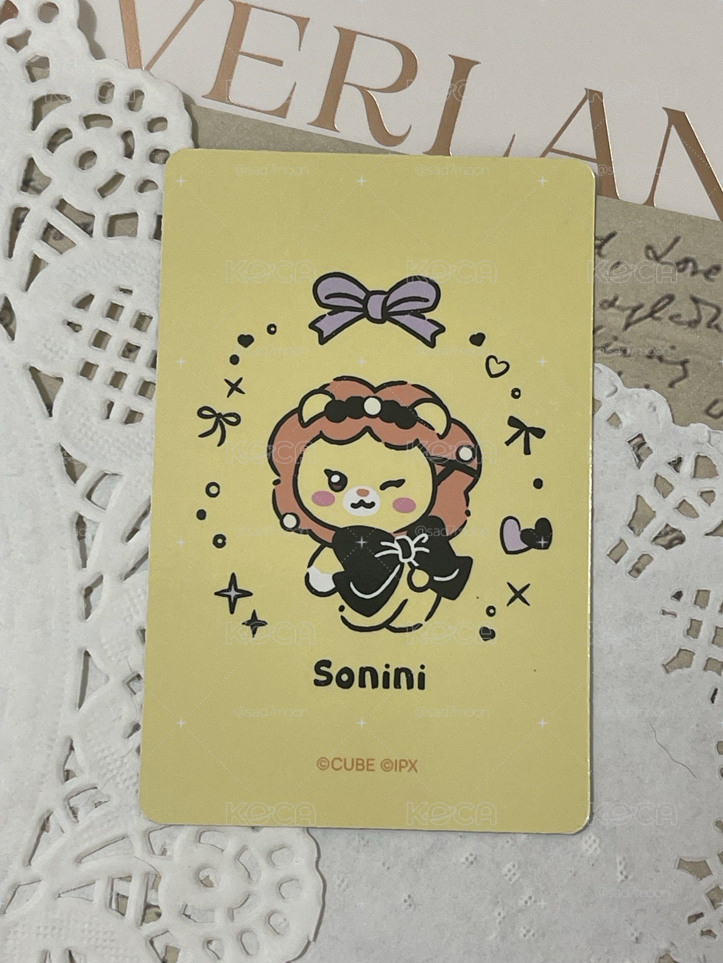  【無包手】lf minini 快閃店 隨機卡 快閃字母娟 娟