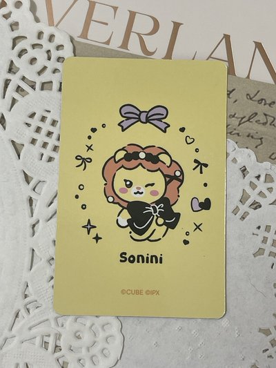  【無包手】lf minini 快閃店 隨機卡 快閃字母娟 娟
