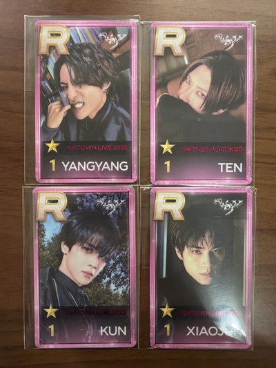wayv smtown遊戲卡