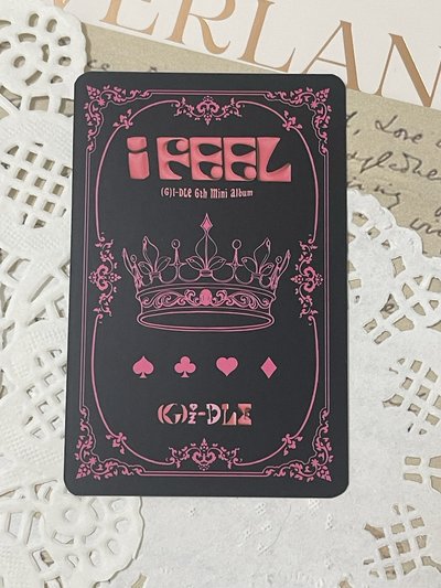  【無包手】I feel 專輯卡 QUEEN版 娟
