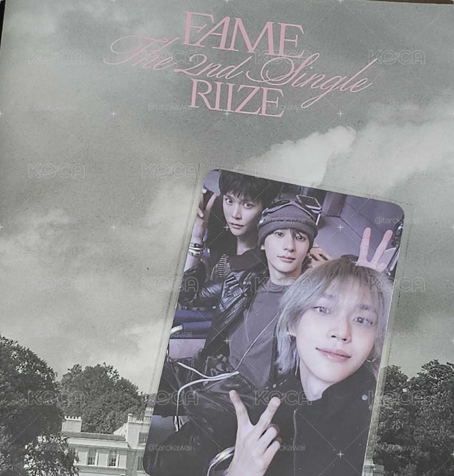 FAME Catalogue 恩彬榮三人卡+專輯