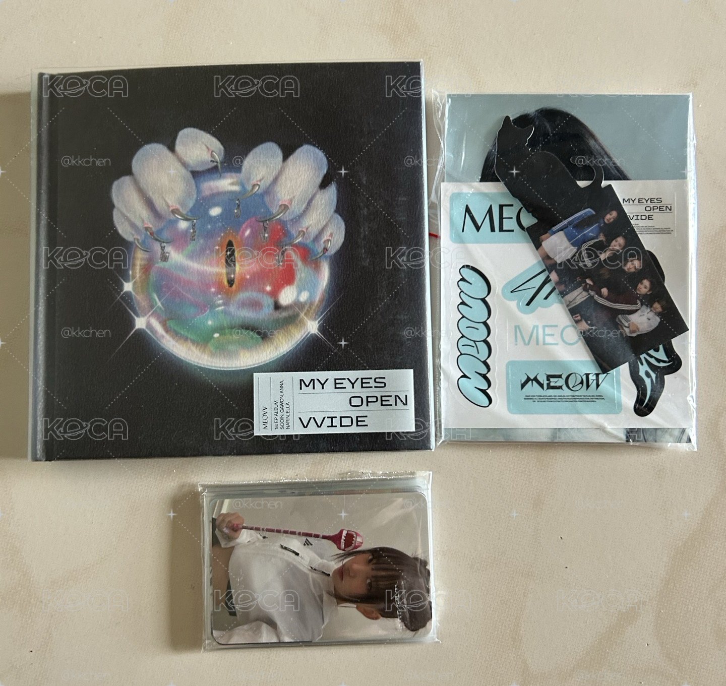 Meovv 第一張專輯 ORB版 二手 配件完整無損 Narin Gawon Sooin 一起