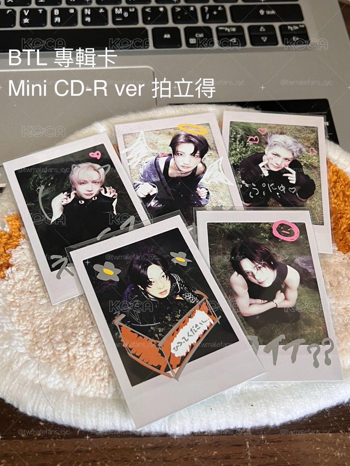 BTL 專輯卡 Mini CD-R ver 拍立得