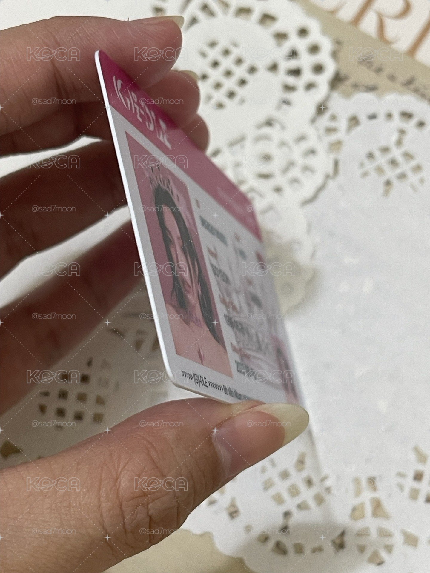  【無包手】I feel 專輯卡 ID卡 娟 硬卡