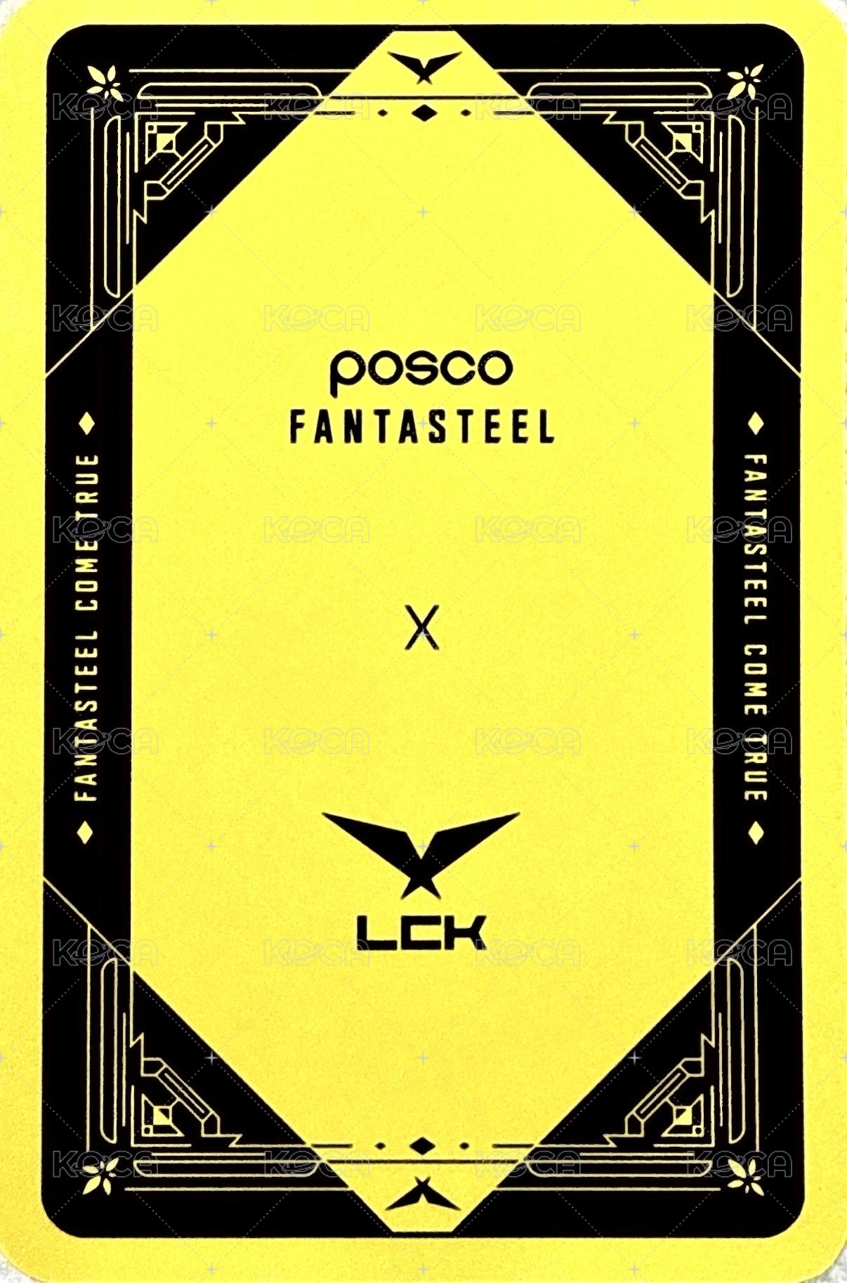 LCK25 決賽FF 入場卡 / 場限卡  背面