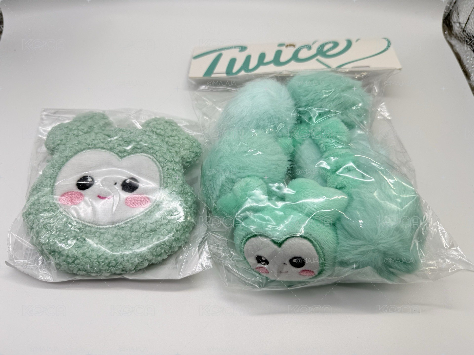 現貨直出 Twice 新國立 Mina 耳機包 髮圈 全新未拆