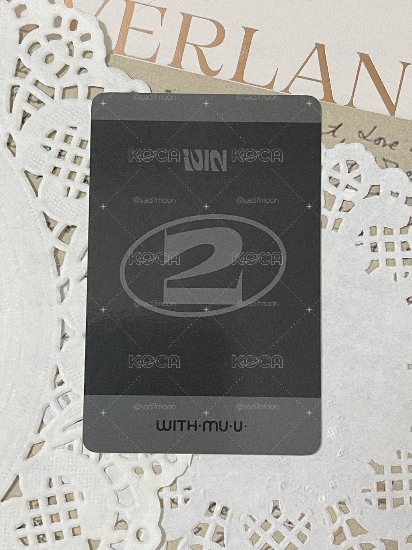  【無包手】正規二 wm 5.0 幸運卡 拍立得 娟