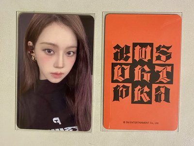 現貨 aespa Dirty Work 幸運卡 EL DMM